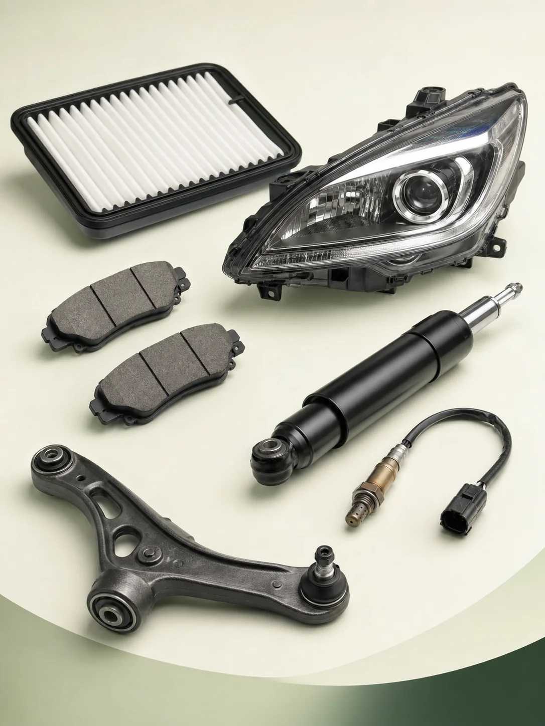 Corolla replacement parts sourcing composition